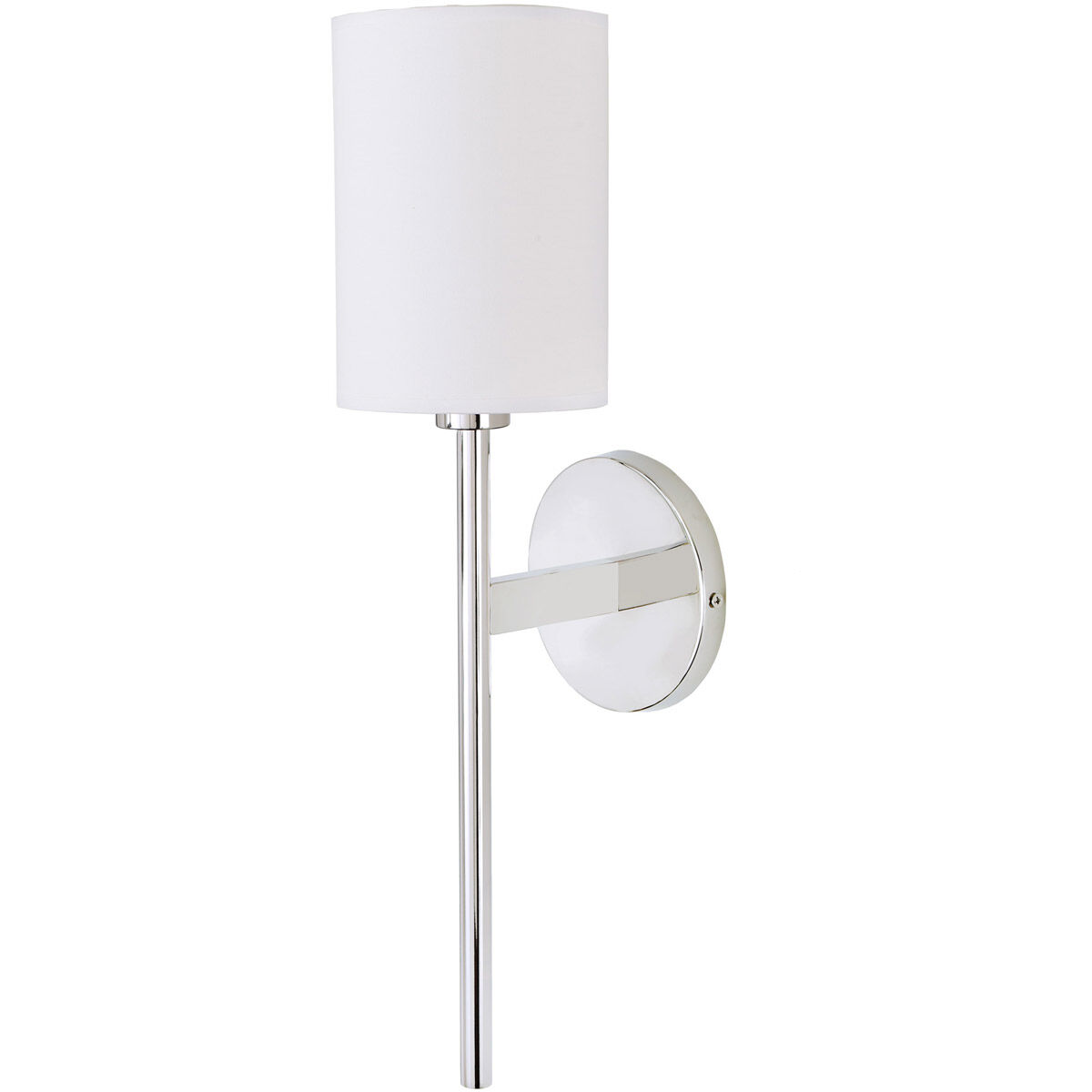 Larchmont 1 Light 5 inch Polished Nickel Wall Sconce Wall Light