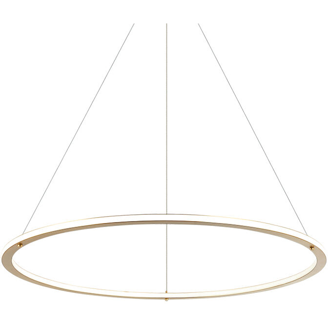 Victoria LED 40 inch Brushed Gold Pendant Ceiling Light