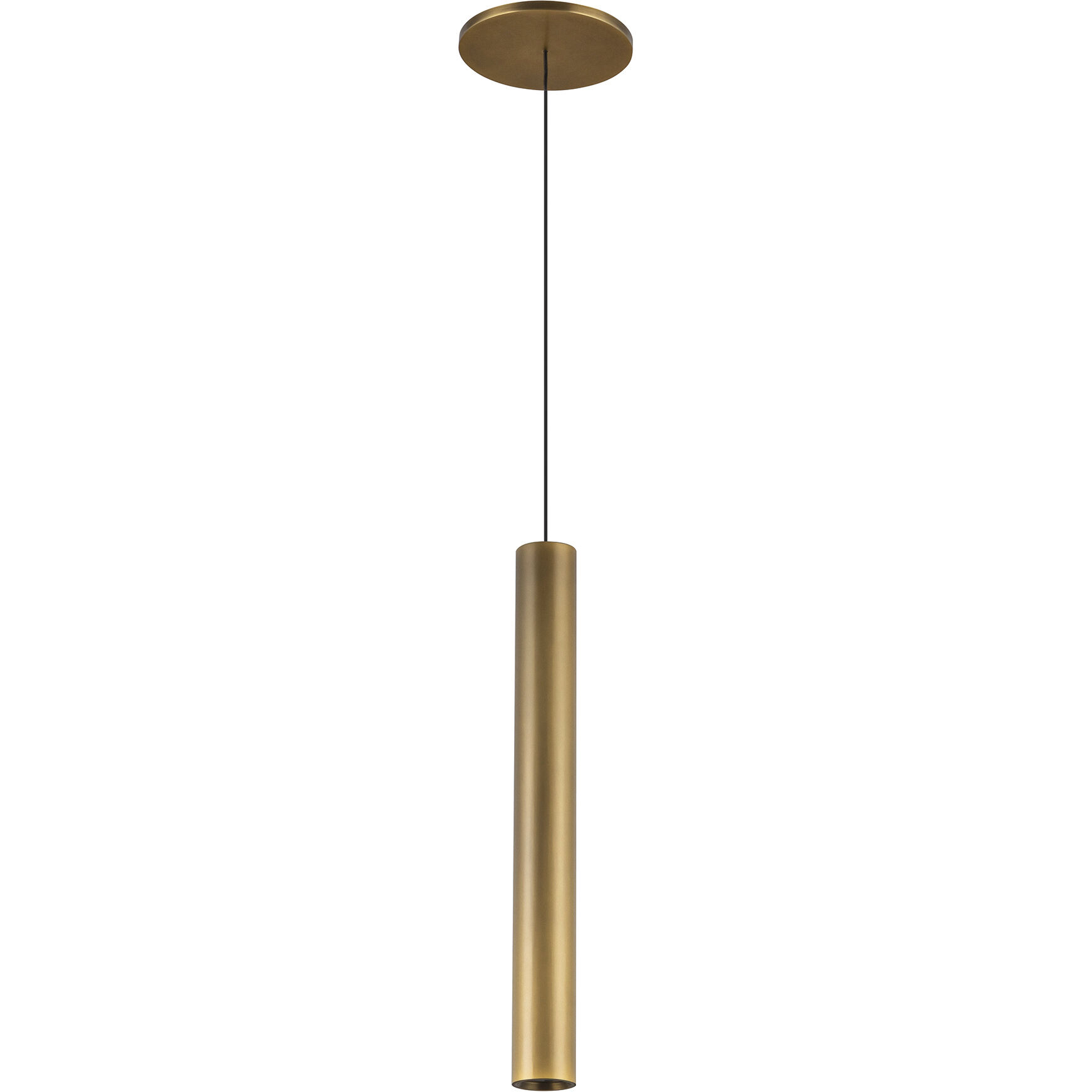 Mason Pendant Ceiling Light in Vintage Brass