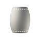Sun Dagger Pillowed Cylinder LED 9 inch Gloss Black Wall Sconce Wall Light in Necklace, 2000 Lm LED