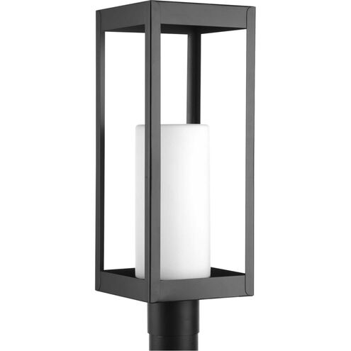 Patewood 1 Light 19 inch Matte Black Outdoor Post Lantern, Design Series