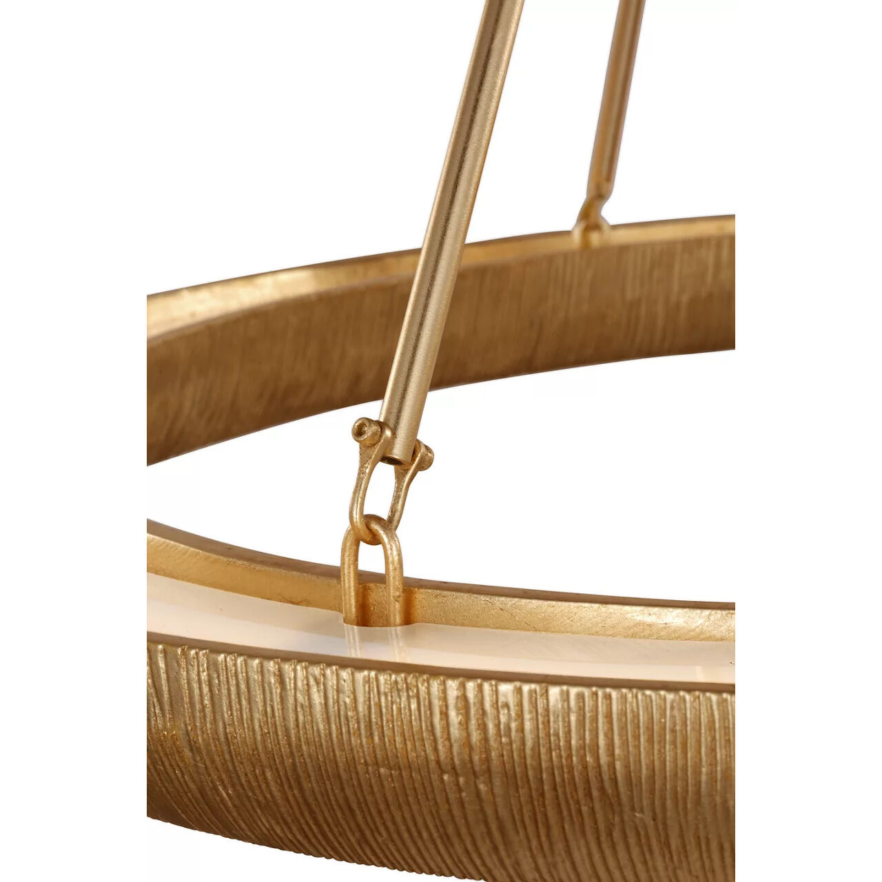 Kelly Wearstler Utopia LED 30 inch Gild Ring Chandelier Ceiling Light