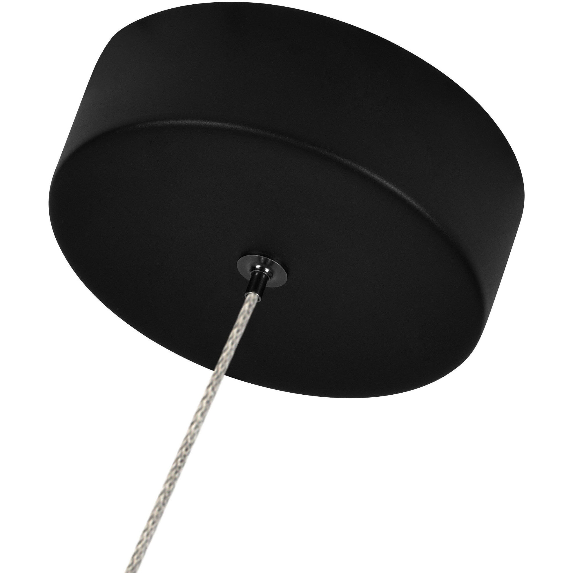 Roma Series 5 inch Black/Gold Pendant Ceiling Light, Artisan Collection