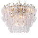 Solange 14 Light 33.46 inch Antique Brass Chandelier Ceiling Light in Clear Glass