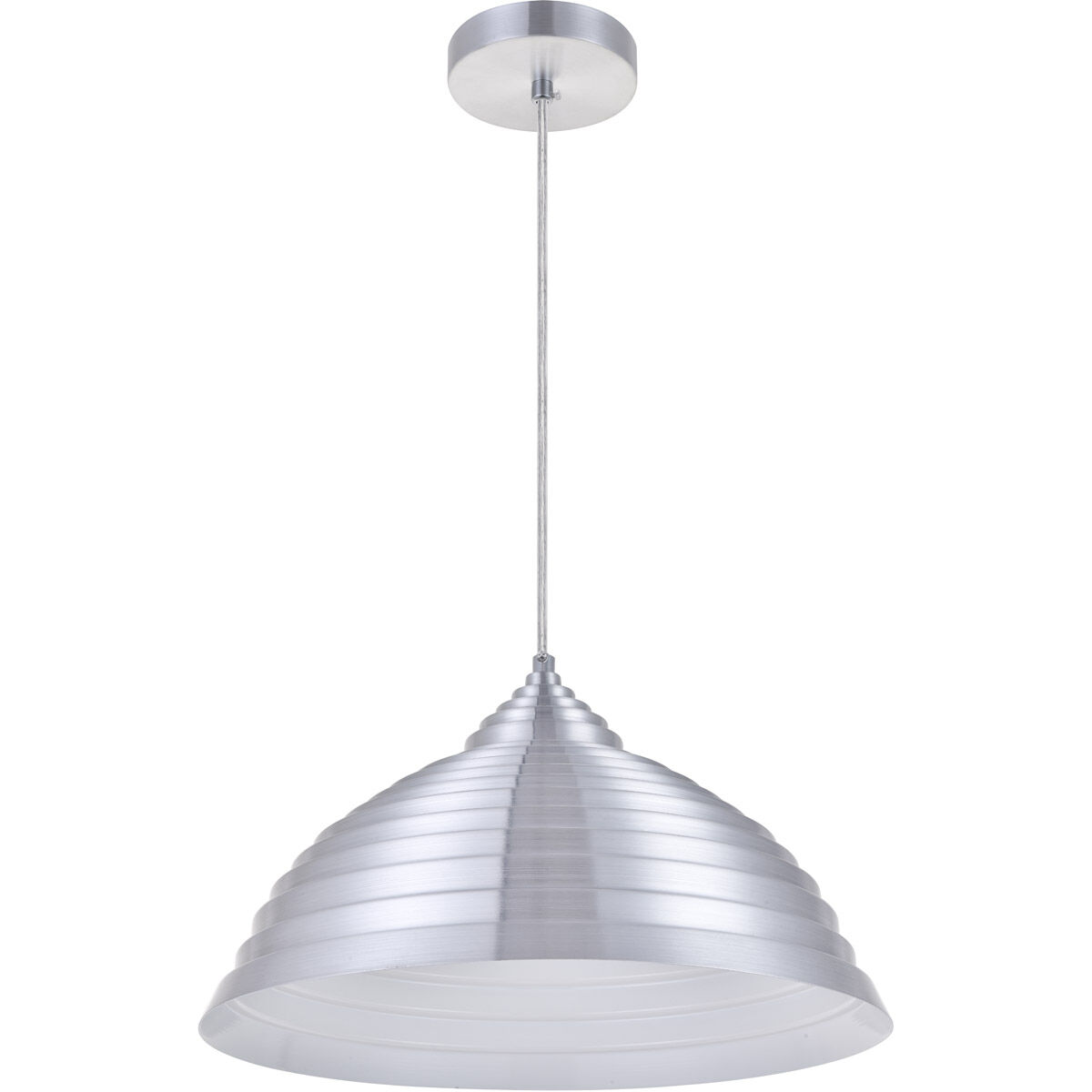 Circa 1 Light 15.5 inch Burnished Nickel Pendant Ceiling Light