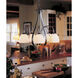 Sweeping Taper 5 Light 24 inch Natural Iron Chandelier Ceiling Light