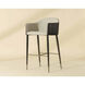 Kylin 41.75 inch Dillon Cream / Bravo Ash Barstool