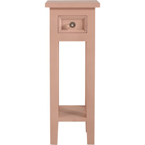 Sutter 27 X 10 inch Pink Accent Table, Jovial