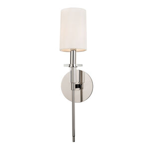 Amherst 1 Light 5 inch Polished Nickel Wall Sconce Wall Light