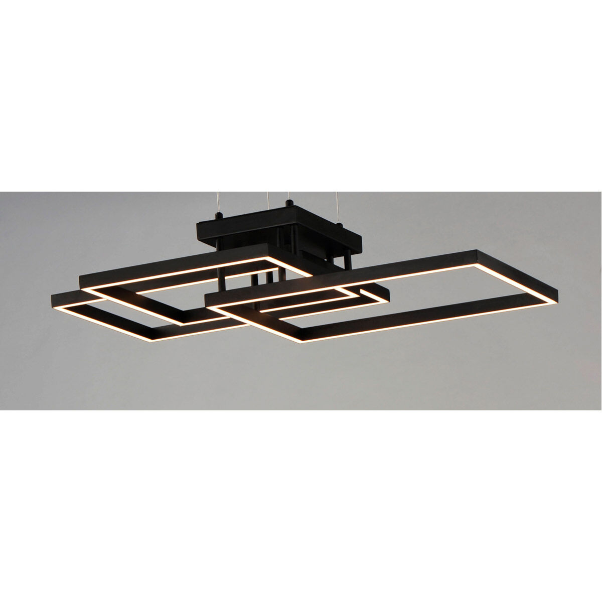 Traverse LED LED 23.5 inch Black Multi-Light Pendant Ceiling Light