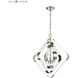 Rapid Pulse 3 Light 20 inch Clear with Polished Nickel Pendant Ceiling Light