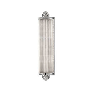 Mclean 2 Light 19 inch Polished Nickel Bath And Vanity Wall Light