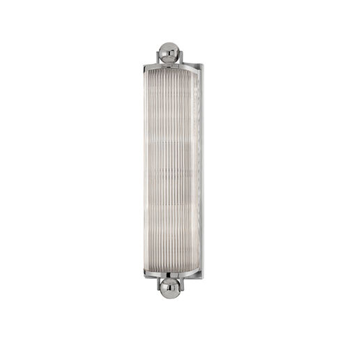 Mclean 2 Light 19 inch Polished Nickel Bath and Vanity Wall Light