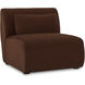 Amelia Brown Slipper Chair