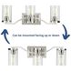 Lassiter 3 Light 24 inch Brushed Nickel Bath Vanity Wall Light