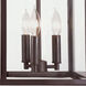 Carnegie 3 Light 16 inch Oil Rubbed Bronze Pendant Ceiling Light