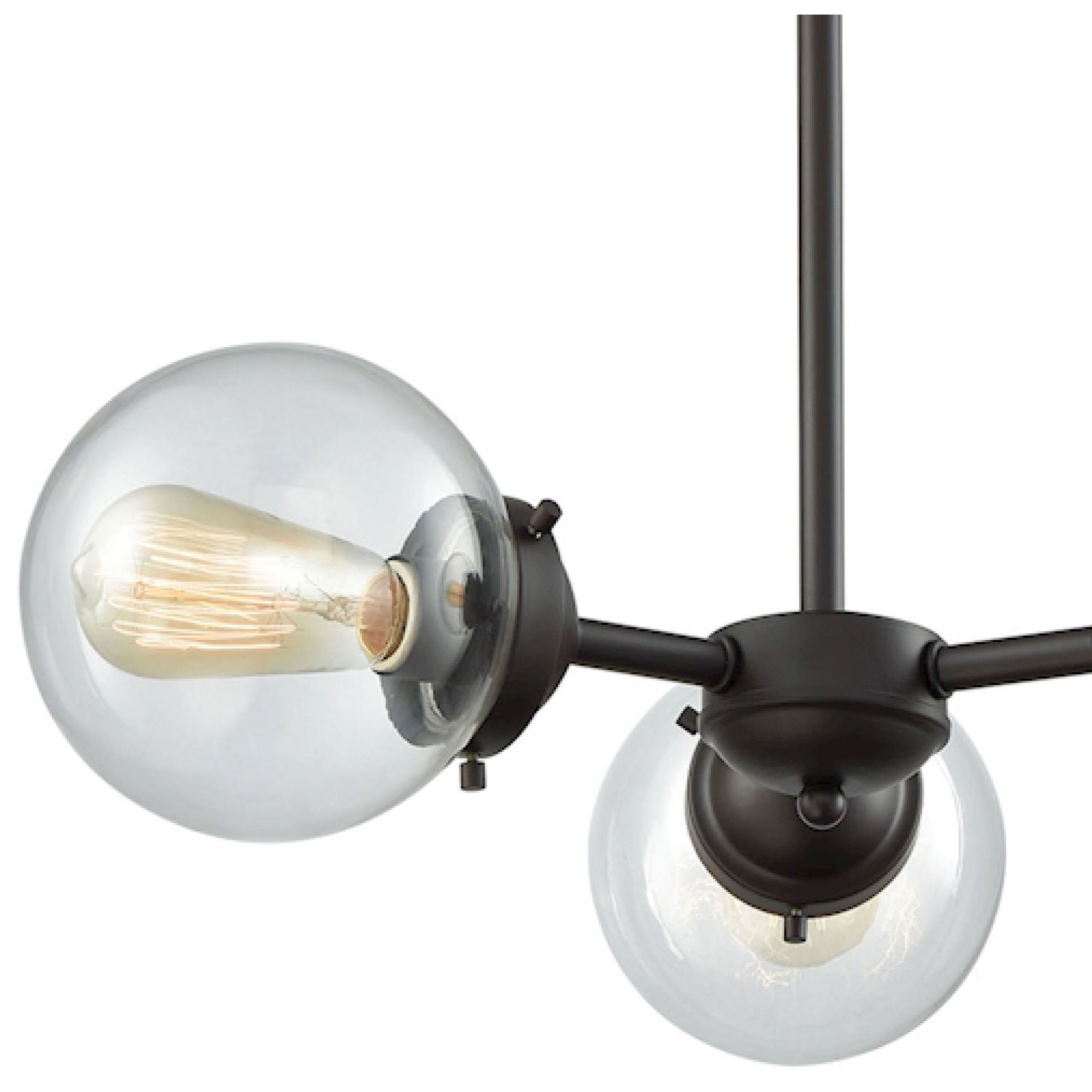 Beckett 3 Light 22 inch Oil Rubbed Bronze Chandelier Ceiling Light