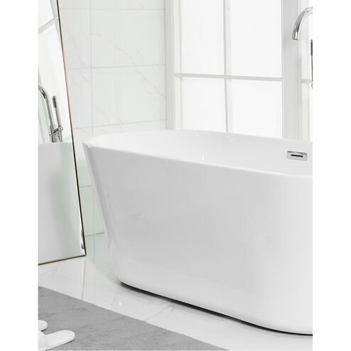 Odette Glossy White Bathtub