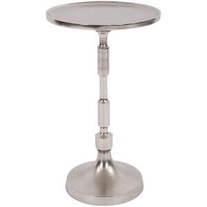 Candlestick 20.5 X 12 inch Nickel Martini Table