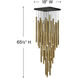 Harmony LED 18 inch Heritage Brass Chandelier Ceiling Light