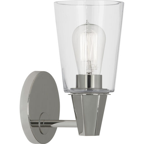 Wheatley 1 Light 5 inch Polished Chrome Wall Sconce Wall Light in Clear Glass