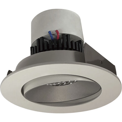 Pearl Haze/White Cone Regress Adjustable Trim, Retrofit Round