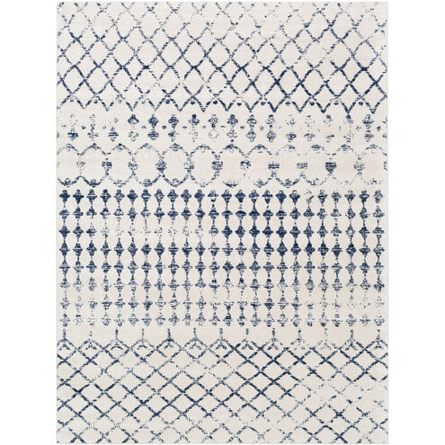Roma 108 X 79 inch Dark Blue/White Rugs