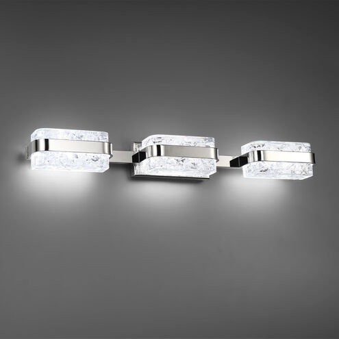Forbes LED 27 inch Polished Nickel Bath Vanity & Wall Light in 27in.