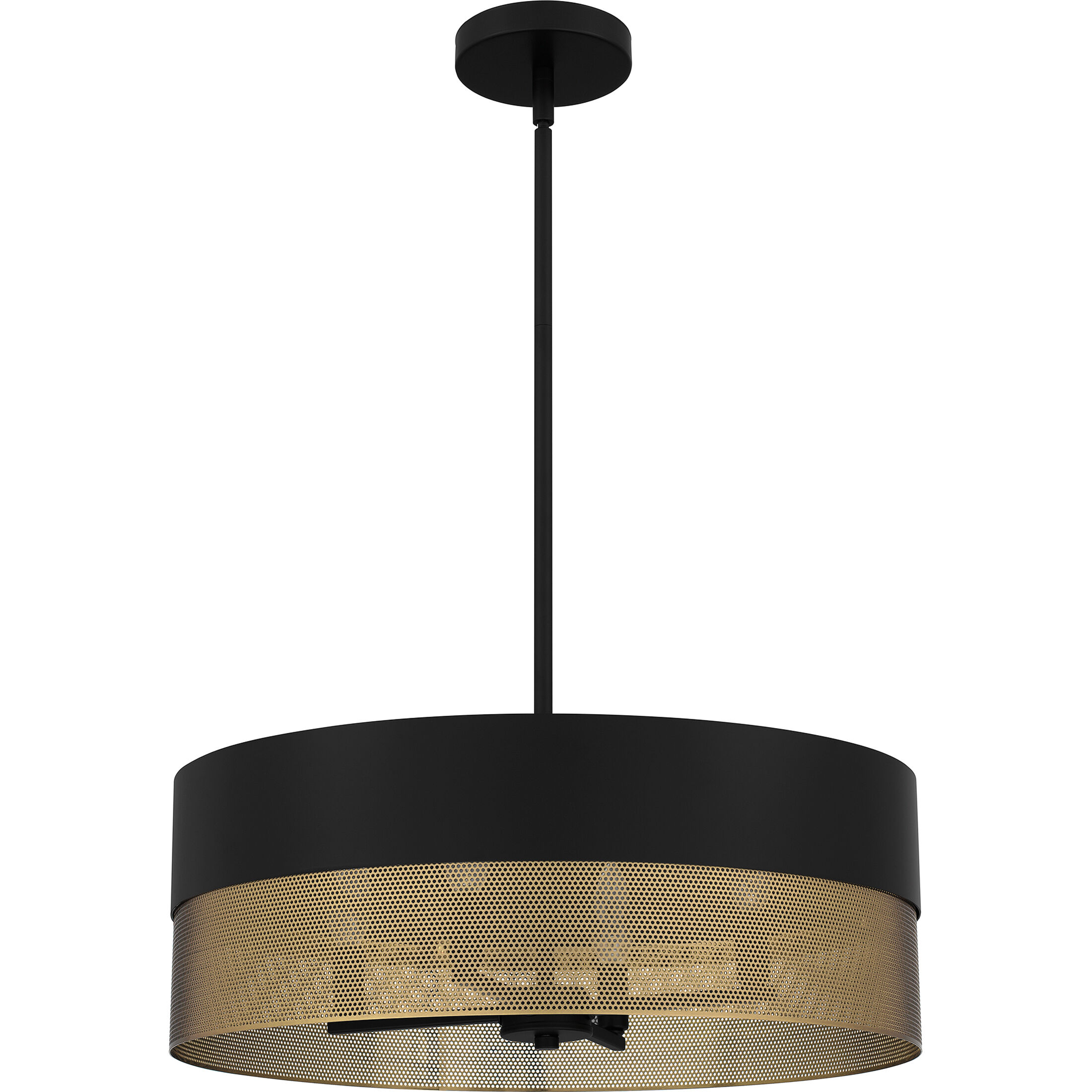 Alani 4 Light 20 inch Matte Black Pendant Ceiling Light