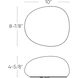 Kayu 24VDC 5.00 watt White Landscape, Smart Rock Light