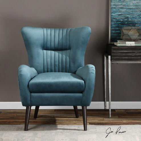 Dax Rich Espresso Accent Chair