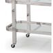 Carter Stainless Steel Bar Cart