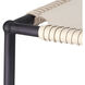 Asher 36 inch Off-White and Black Counter Stool