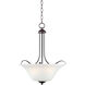 Vital 3 Light 17 inch Oil Rubbed Bronze Multi-Light Pendant Ceiling Light