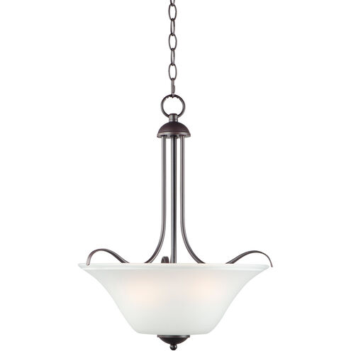 Vital 3 Light 17 inch Oil Rubbed Bronze Multi-Light Pendant Ceiling Light