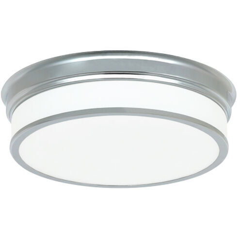 Navo LED 10 inch Chrome Flush Mount Ceiling Light