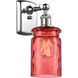 Ballston Candor 1 Light 4.75 inch Polished Chrome Sconce Wall Light, Ballston