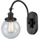 Franklin Restoration Beacon 1 Light 6 inch Matte Black Sconce Wall Light