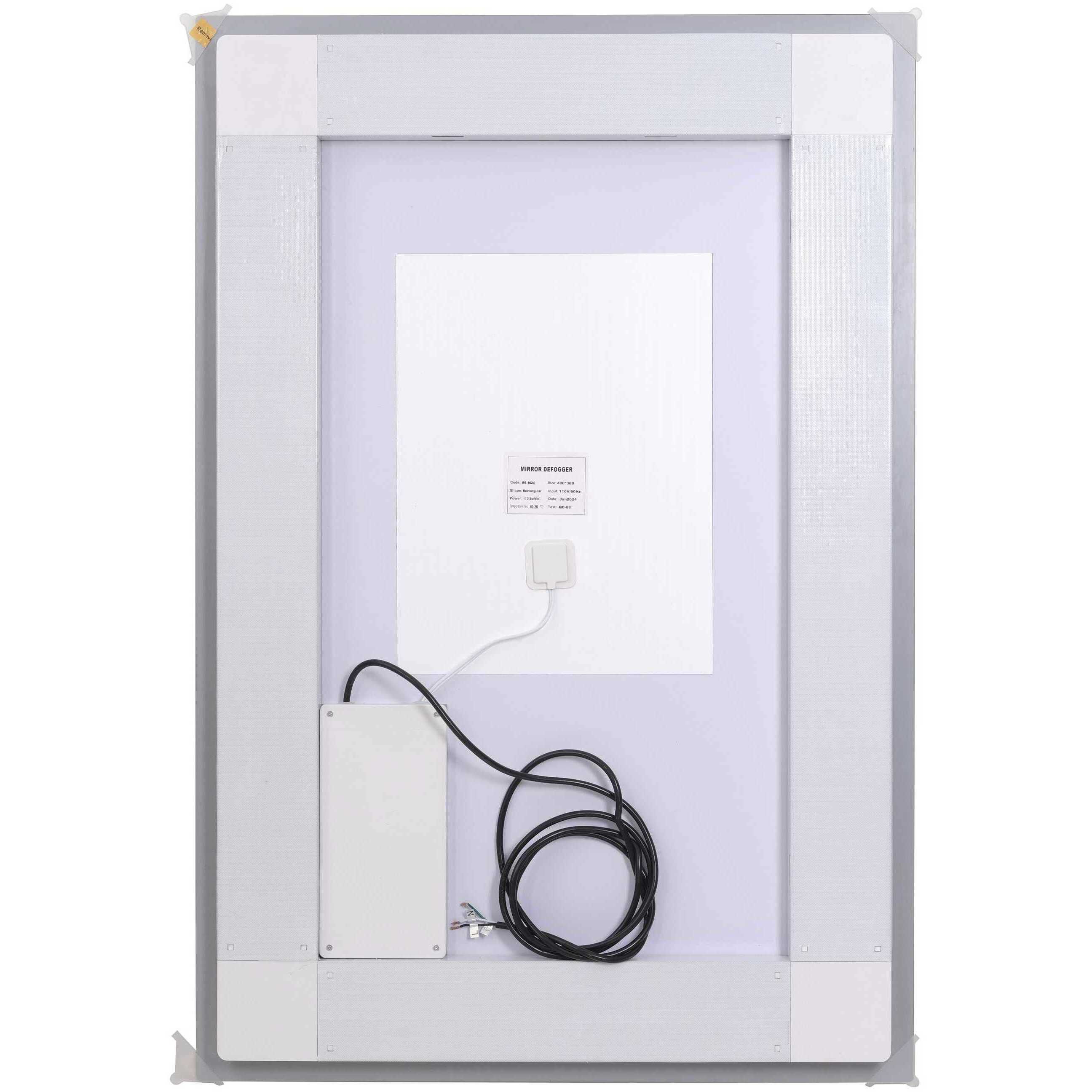 Riven 40 X 27 inch White LED Mirror