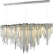 Canada 10 Light 14 inch Chrome Pendant Ceiling Light