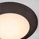 LED Disk 1 Light 5.75 inch Oiled Bronze Indoor/Outdoor Flush Mount