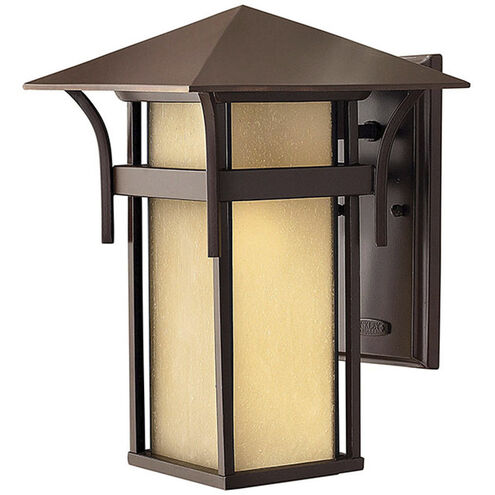 Estate Series Harbor Outdoor Wall Mount Lantern in Anchor Bronze, Non-LED, Medium