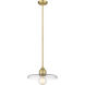 Paloma 1 Light 14 inch Olde Brass Pendant Ceiling Light in Oil Rubbed Bronze
