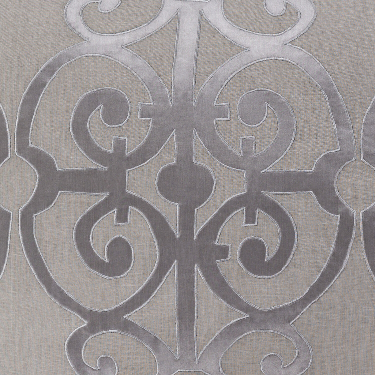 Versaille Gray Bed Skirt