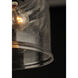 Acadia 3 Light 12.75 inch Satin Nickel Semi-Flush Mount Ceiling Light