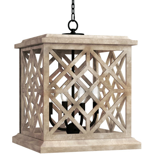 Chatham 4 Light 17.5 inch Natural Ceiling Lantern Ceiling Light