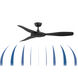 GlideAire 52 inch Brushed Nickel Fan-Uni