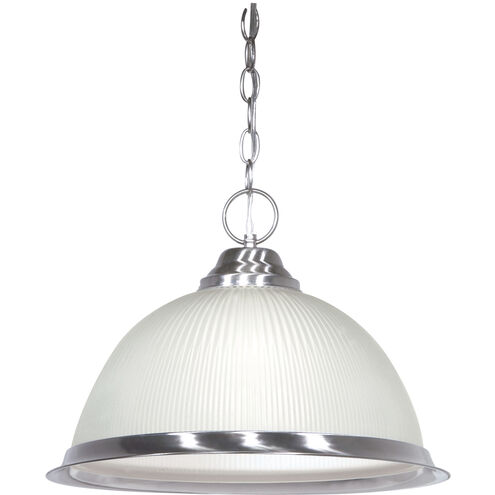 Brentwood 1 Light 15 inch Brushed Nickel Pendant Ceiling Light
