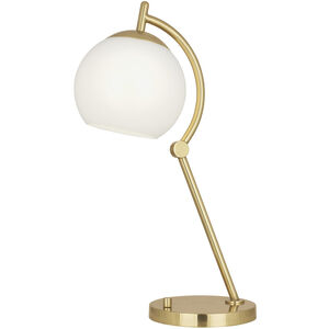 Nova 23.5 inch 100.00 watt Modern Brass Table Lamp Portable Light