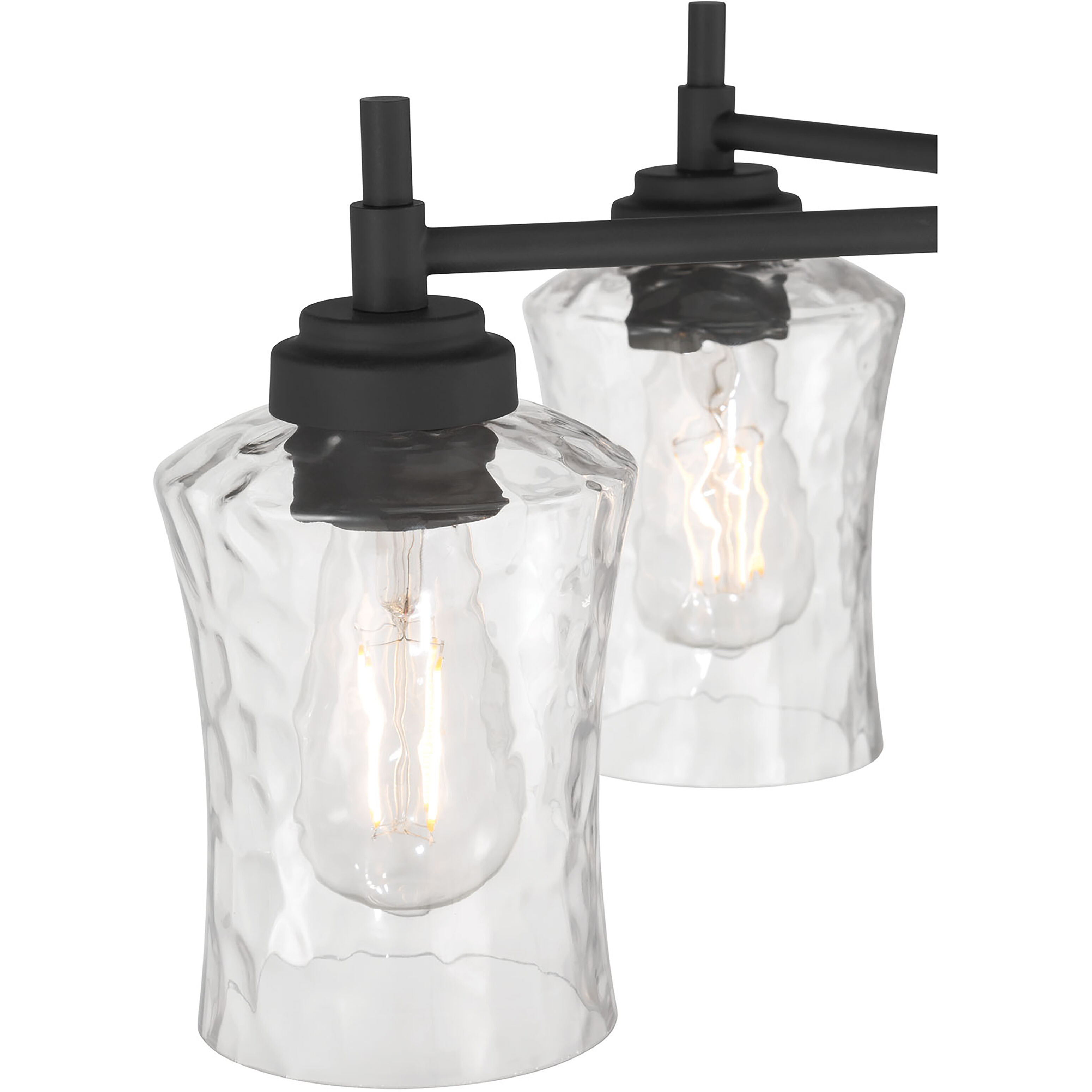 Clarvyn 6 Light 25.5 inch Matte Black Chandelier Ceiling Light